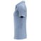 Polo elástico single jersey orgánico mujer American Supreme Woman. Color summer blue.
