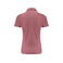 Polo elástico single jersey orgánico mujer American Supreme Woman. Color dusty red.