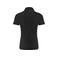 Polo elástico single jersey orgánico mujer American Supreme Woman. Color negro.