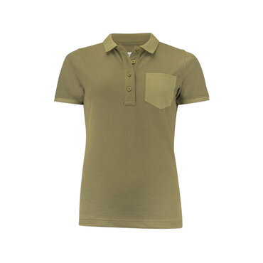 Polo con bolsillo sostenible mujer Pinedale Woman