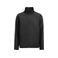 Chaqueta softshell reciclada hombre Valley. Color negro.