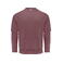 Sudadera sostenible hombre Hopedale Crewneck. Color dusty red.