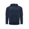 Sudadera con capucha sostenible hombre Hopedale Hoodie. Color azul marino.
