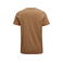 Camiseta org&aacute;nica hombre Scarsdale T-Shirt. Color gris rayado en blanco.