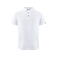 Polo reciclado hombre Brookings. Color blanco.