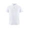 Polo reciclado hombre Brookings  Modern. Color blanco.