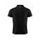 Polo reciclado hombre Brookings  Modern. Color negro.