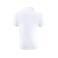 Polo reciclado hombre Brookings  Modern. Color blanco.