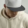 Gorra visera plana reciclada Bank five-s. .