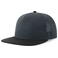 Gorra visera plana reciclada Bank five-s. Color negro azul marino.