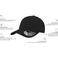 Gorra beisbol Atgrov. Color negro.