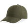 Gorra beisbol reciclada Recy six. Color oliva.