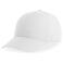 Gorra beisbol reciclada Recy six. Color blanco.