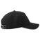 Gorra beisbol reciclada Reflect-s. Color negro.