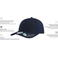 Gorra beisbol reciclada Atsanc. Color azul marino.