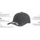 Gorra beisbol reciclada Atsanc. Color gris oscuro.