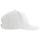 Gorra beisbol reciclada Atsanc. Color blanco.