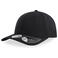 Gorra beisbol reciclada Atsanc. Color negro.