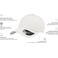 Gorra beisbol Atshot. Color blanco.
