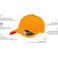 Gorra beisbol Atshot. Color amarillo.