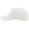 Gorra beisbol Atshot. Color blanco.