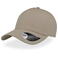 Gorra beisbol Atshot. Color gris claro.