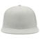 Gorra visera plana Atsnap. Color blanco.
