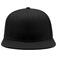 Gorra visera plana Atsnap. Color negro.