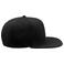 Gorra visera plana Atsnap. Color negro.