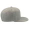 Gorra visera plana Atsnap. Color gris jaspeado.