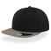 Gorra visera plana Atsnap. Color negro gris.