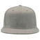 Gorra visera plana Atsnap. Color gris jaspeado.