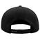 Gorra visera plana Atsnap. Color negro.
