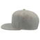 Gorra visera plana Atsnap. Color gris jaspeado.