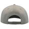 Gorra visera plana Atsnap. Color gris jaspeado.