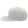 Gorra visera plana Atsnap. Color blanco.