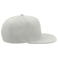 Gorra visera plana Atsnap. Color blanco.