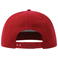 Gorra visera plana reciclada Snap five-s. Color rojo.