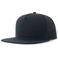 Gorra visera plana reciclada Snap five-s. Color azul marino.