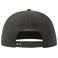 Gorra visera plana reciclada Snap five-s. Color gris oscuro.
