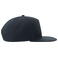 Gorra visera plana reciclada Snap five-s. Color azul marino.