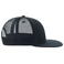 Gorra visera plana reciclada Snap mesh-s. Color azul marino azul marino.