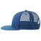 Gorra visera plana reciclada Snap mesh-s. Color real real.