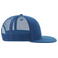 Gorra visera plana reciclada Snap mesh-s. Color real real.