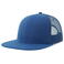 Gorra visera plana reciclada Snap mesh-s. Color real real.