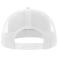 Gorra visera plana reciclada Snap mesh-s. Color blanco blanco.