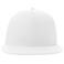 Gorra visera plana reciclada Snap mesh-s. Color blanco blanco.