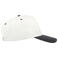 Gorra snapback Atstfv. Color blanco azul marino.