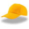 Gorra snapback Atstfv. Color amarillo.