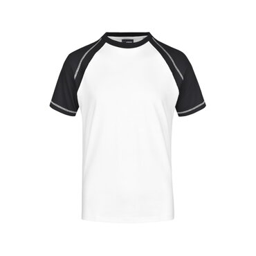 Camiseta combinada hombre JN010